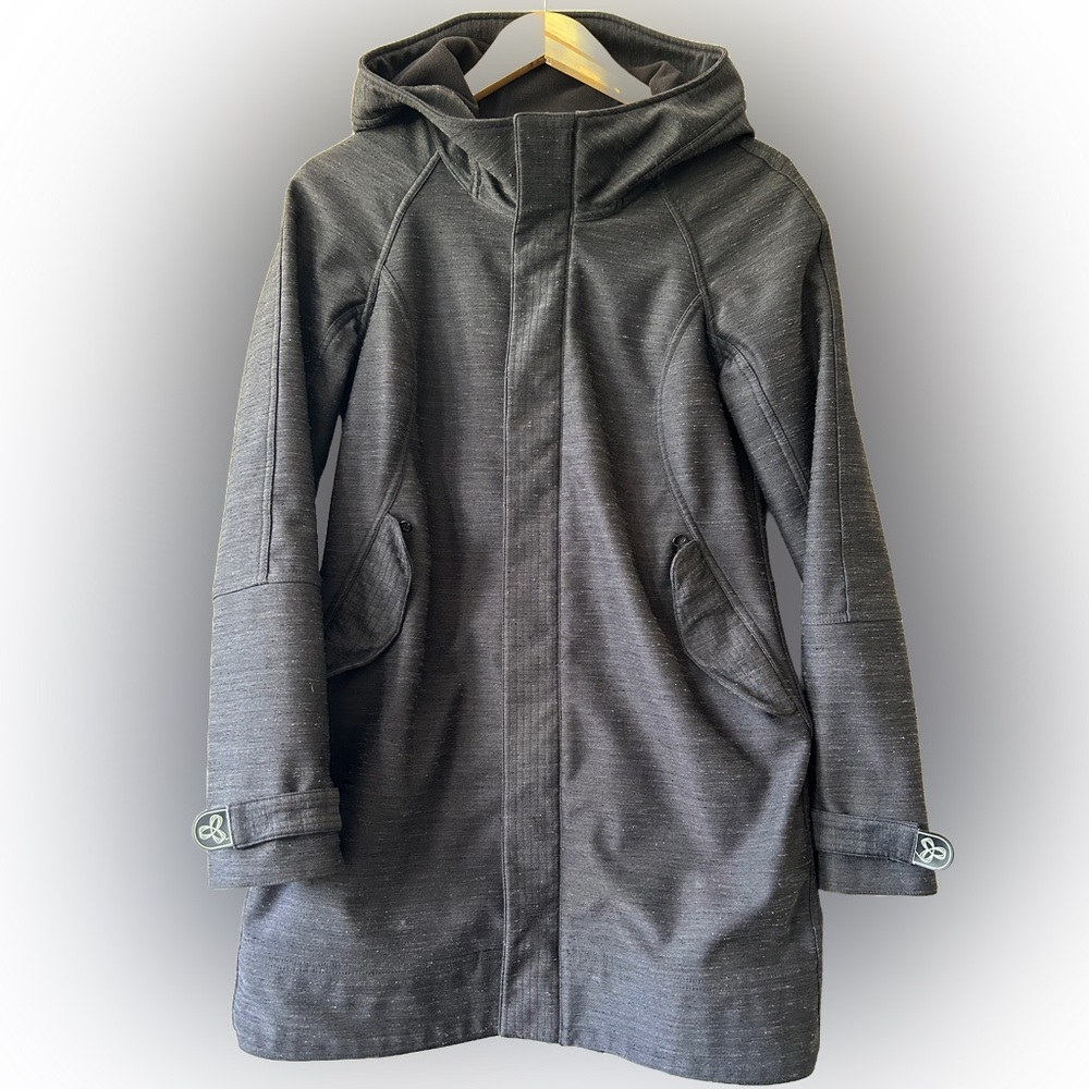 TNA Dark Gray Hooded Spring/Fall Coat